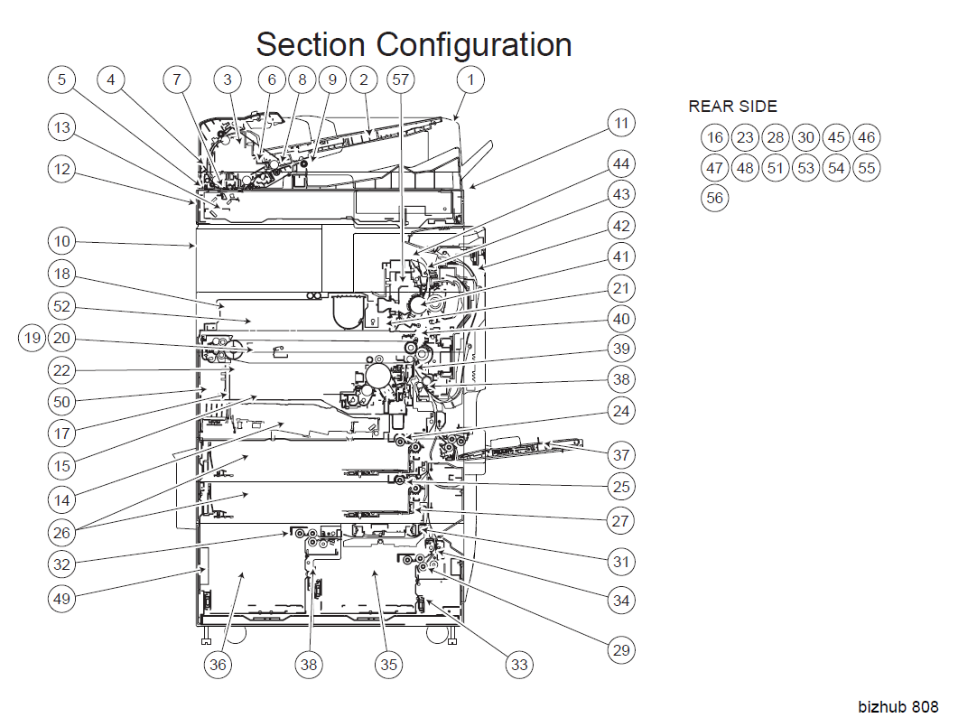 Konica-Minolta bizhub 808 Parts Manual-3